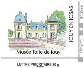 Timbre musée de la toile de Jouy