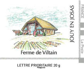 Timbre ferme de Viltain