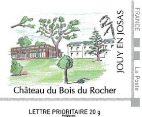 Timbre château du bois du rocher