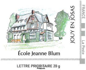 Timbre école Jeanne Blum