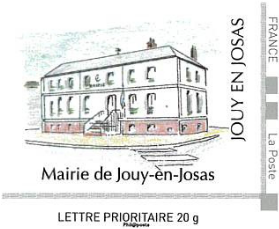 Timbre mairie de Jouy-en-Josas